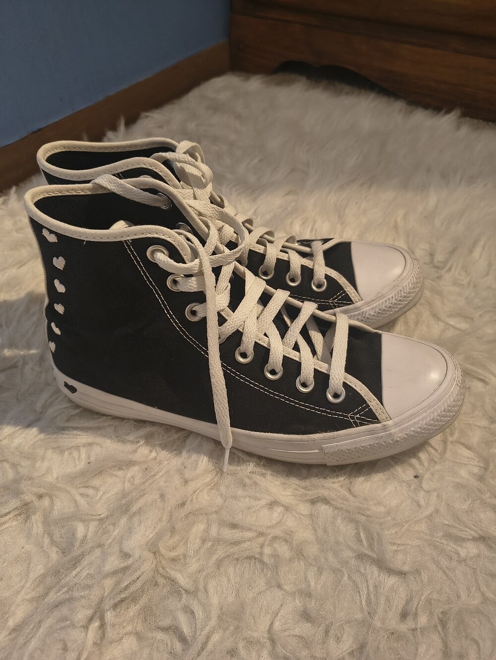 Customized Heart Converse Chuck Taylor All Star High Top